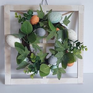 Rustic Colorful Wreath